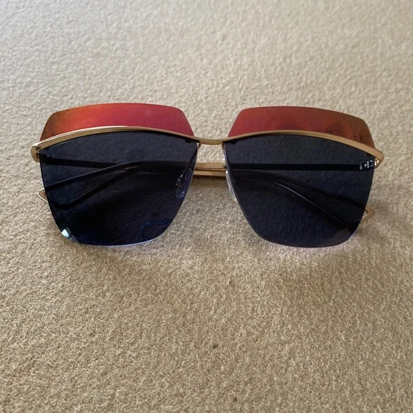 Dior | Accessories | Christian Diorcolorblock Liner Square  display picture 3